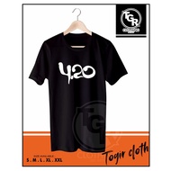 FOUR TWENTY BAND DISTRO T-SHIRTS 4.20 FOURTWNTY MUSIC T-SHIRTS - TGR Clothing