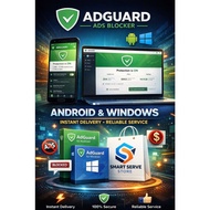 AdGuard for Android App & Windows | Pre-Activated Software | Digital Download | Instant Delivery