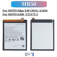 Original MB50 Battery For Motorola MOTO Edge S30 (2021) A3104 / G200 XT2175-2 Mobile Phone Rechargea