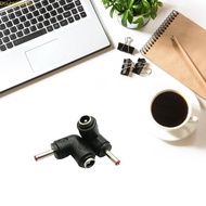 Doublebuy 90 Degree Charging Adapter Power Supply Adapter DC5521 to DC35135 Conversion Head Female t