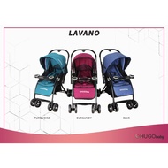 HUGO BABY Lavano Double Facing Baby Stroller Up to 20kg - 2 way facing stroller (Stroller Murah)