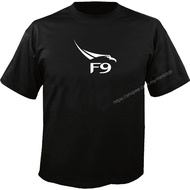 Falcon F9 Logo Custom Tshirt BLACK COLOR (S-3XL)