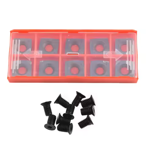 15mm Square Carbide Inserts Cutters Wood Turning Tools 15 X15 X2.5-R150 Replacement Milling Knives F