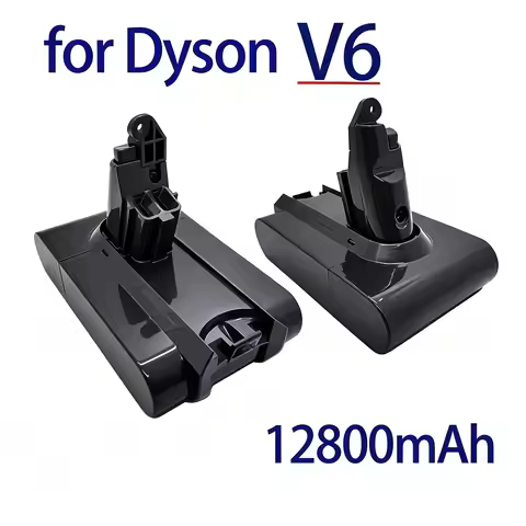 12800mAh 21.6V Replacement Battery For Dyson V6 Series DC58 DC59 DC61 DC62 SV03 SV04 SV05 SV06 SV07 