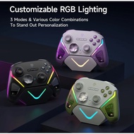 EasySMX D10 Wireless Controller Bluetooth RGB Gamepad with TMR Sticks Joystick Hall Effect Micro Tri