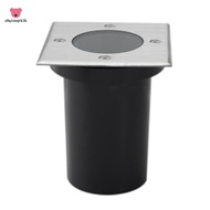 GU10 Outdoor Ground Spot Landscape Square Lamp Housing, Floor Lamp for GU10 Bulb
