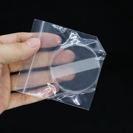 透明果凍粉撲Q彈不卡粉 氣墊粉撲超軟矽膠 美妝工具拇指粉撲- 圓形粉撲 透明果凍粉撲