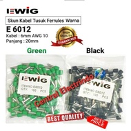 Ferrules Cable Color E 6012 Cable 6mm AWG 10 EWIG. [SolusiACC]