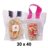 Soft Handle Clear PE 30 x 40 / Shopping Bag Clear 30 x 40