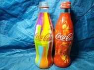 [布列格]可口可樂 Cocacola 125 Years 紀念瓶  250ml 空瓶 2款一拍