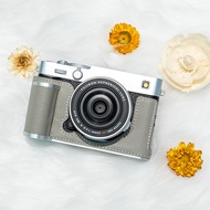 เคส XE5สำหรับ Fujifilm ปกหนังแท้ X-E5ฐานอุปกรณ์เสริมกล้อง