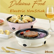 All-in-One Electric Frying Pan – 26cm Medical Stone | Non-Stick, Multi-Function, Easy to Clean