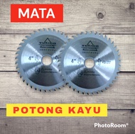 PROMO termurah Mata gerinda Gergaji Potong Kayu YUKIDO Saw Blade 4" x 40T -pisau potong kayu untuk semua mesin gerinda