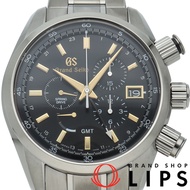 精工 Grand Grand Seiko Chronograph GMT Spring Drive 43.5mm 運動系列 SBGC205/9R86-0AC0 鈦金屬男士腕錶 黑色 成色極佳 [二手]