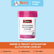 Swisse Ultiboost Astaxanthin Glutathione Complex - Multivitamin Helps Maintain Healthy Halal