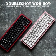 GMK WOB BOW 121 Keys Double Shot Keycap YMK English Keycap Custom Personality Keycaps for Mechanical