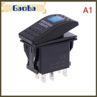 gaoba 5Pin Car Switch Boat Truck Light Toggle Switch Waterproof 12V 24V Bar Style Toggle Rocker Reve