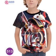 Boboiboy 3D  T-Shirt Boboiboy Cartoon Series Children's Meriah #513