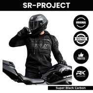 SR Project Hoodie Super Black Carbon (Full Protector) 100% Authentic