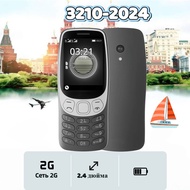 Mobile Phone 3210 2024 Non-Smartphone Straight Button Dual Card Elderly Phone Function Foreign Trade