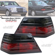(1 Pair/Sepasang) Mercedes-Benz W124 1984-1996 Red &amp; Smoke Rear Tail Light Tail Lamp Lampu Belakang