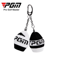 Pgm golf Knitted Ball Cover Men Women Ball Clip Fashion Waist Bag Pendant Portable Buckle Chain golf Small Ball Bag QJ003