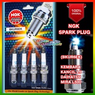 NGK Spark Plugs BKUR6EK plug Kembara 1.3 Kancil Turbo L5 Daihatsu Mira L500 |  NGK spark plug Kereta