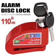 New 110db Bike Alarm Lock Safety Waterproof Motorcycle Brake Disc Alarm Lock Bike Lock