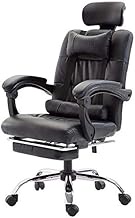 Gaming chair,Ergonomic Computer Office Chair, Boss Chair Gaming Chair Backrest Home Leather Chair (Color : Brown) lofty (Black) interesting