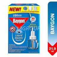Baygon Liquid Electric Repeller Refill Pack / Mosquito Repellent, 21.9ml