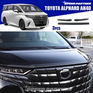 Toyota Alphard AH40 (2023-Present) 3pcs hood trim for alphard 40 accessories