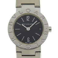 寶BVLGARI(BVLGARI) BB23SS 不鏽鋼石英模擬顯示黑色錶盤女士腕錶 [二手]
