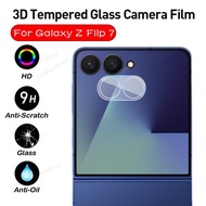 For Samsung Galaxy Z Flip 7 3D Camera Lens Tempered Glass Full Cover Protective Film For Samsung Gal