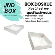 Doskue Box 23 x 23 x 8 cm Closed Body Model