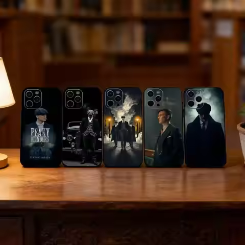 Movie P-Peaky B-Blinders Phone Case Silicone Soft For IPhone 17 16 15 14 13 12 11 X XR Plus Pro Max 