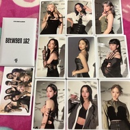 [LOOSE] TWICE Between 1&2 Talk That Talk Official Pre order Benefit PO Photocard Cryptography Ver