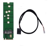 (在迷你桌電使用BCM943602CS免驅Airdrop及Handoff!)蘋果NGFF無線網卡轉M.2卡_USB接主板