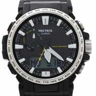 卡西歐 PRO TREK Climber 系列 PRW-61-1AJF 黑色樹脂/不鏽鋼男士手錶