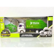 1:48 REMOTE CONTROL SANITATION RUBBISH TRUCK/FIRE TRUCK/MIXER TRUCK/BLACK LORRY RC LORI SAMPAH