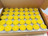 NẾN BƠ THỰC VẬT 8H Tealight 1 HÔP - 50 VIÊN ( VẬT PHẨM THỜ CÚNG TRANG TRÍ PHẬT GIÁO NHƠN PHÁT )
