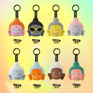 4pcs Cue Fo le U Plush Pendant Cartoon Bag Pendants Brings Good Luck And Enhances Wealth Blind Box C