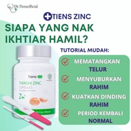 Supplemen Bantu Hamil Ikhtiar Zuriat Anak Lulus KKM Untuk Suami/Isteri Zinc Tiens