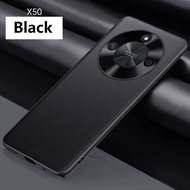 Ốp da cho Huawei Honor X50 trường hợp vỏ lưng chống sốc Bumper cho Honor X50 cứng Ốp điện thoại di đ