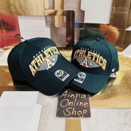 47 Brand AFRAME cap Athletics green snapback