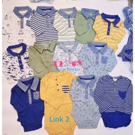 (F) Prince's body set, German antique long-sleeved chip body set, surplus Yam.pi collar, ORGANIC COT