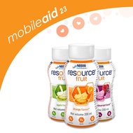 【mobileaid - HLT】【Nestle】Resource Fruit Liquid 200ml x 24