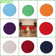 WADEES Round Chair Pad, Circular Sponge Chair Cushion, Soft 30CM Washable Solid Color Stool Cushion 