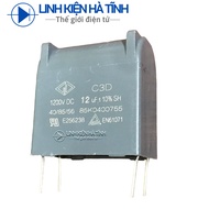 2pcs Capacitor 1200V DC 12UF pin capacitor 12uF 1200V DC capacitor 12UF size 4x2.3x4.3cm