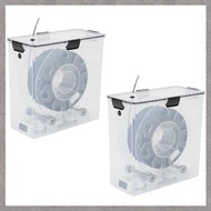 [M G L O] 2Pcs 3D Printer Filament Dryer Box Airtight and Moisture-Resistant Real-Time Monitoring fo