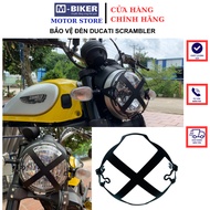 Ducati Scrambler headlight protector for genuine MBiker Ducati Scrambler
